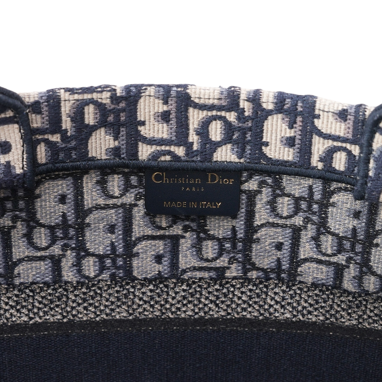 CHRISTIAN DIOR(USED)디올 오블리크 북토트 미듐
